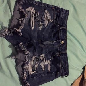 American eagle jean shorts